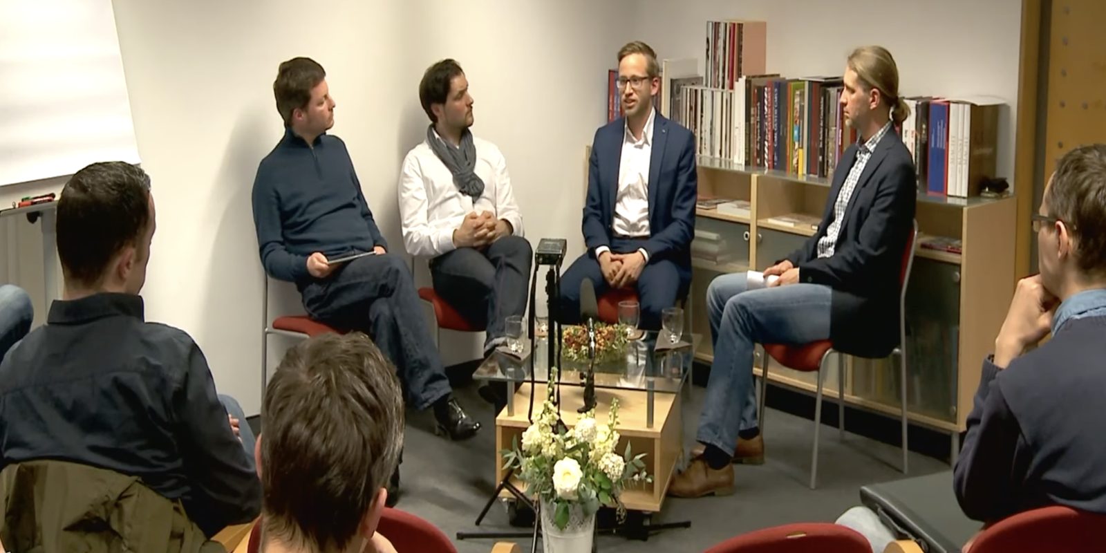 Podiumsgespräch beim Unternehmerabend in Dresden